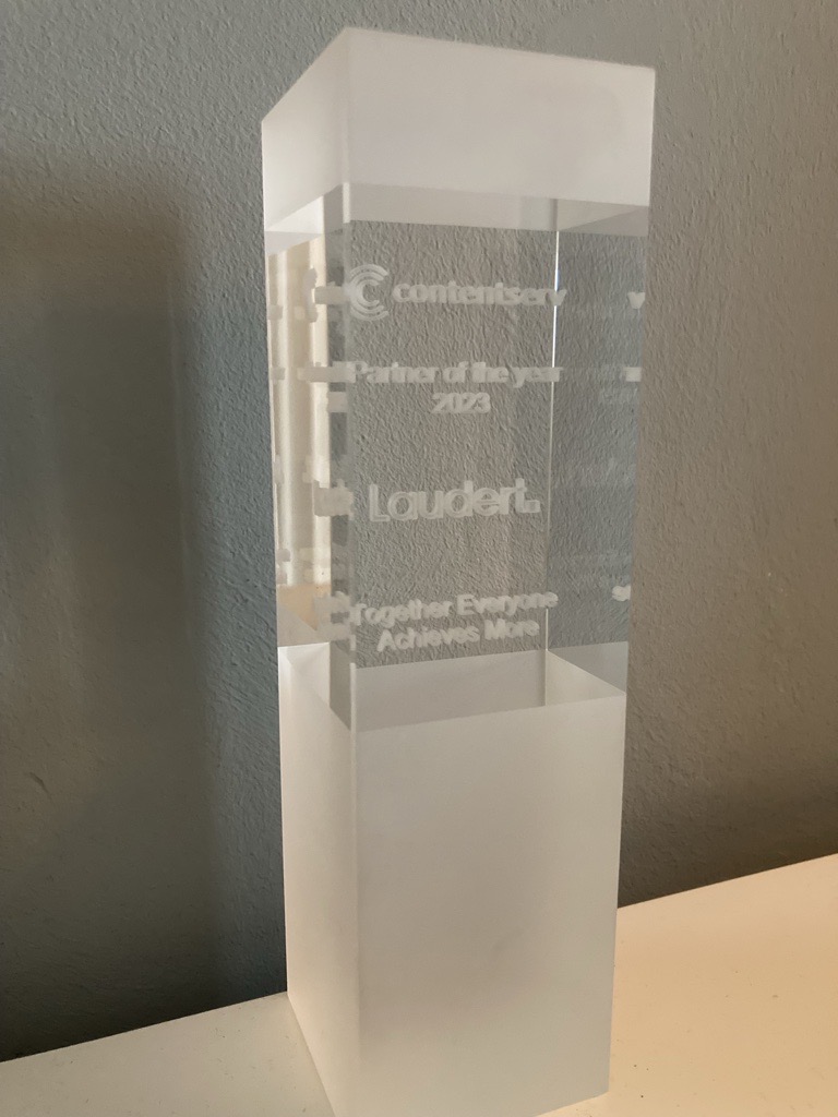Contentserv Award "Zufriedenste Kunden" für Laudert