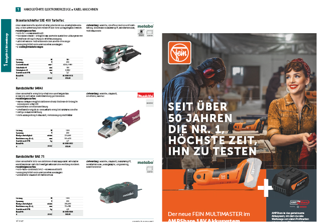 Katalog für Kunden E/D/E