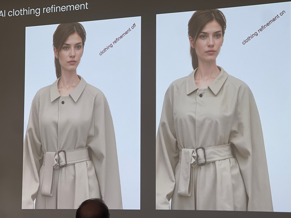 Style3D AI clothing refinement